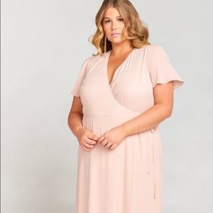Noelle wrap dress